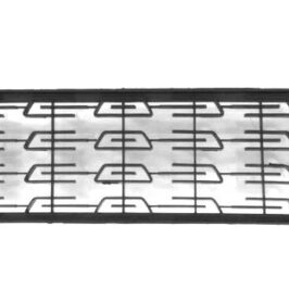 GRIGLIA PARAURTI ANTERIORE PER SEAT LEON  01/2017> [OE 5F0853667H9B9]