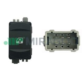 INTERRUTTORE ALZACRISTALLO ANTERIORE DX C/CONFORT 6PIN PER RENAULT MEGANE 05/2006> [OE 8200315013]