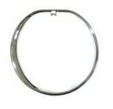 CORNICE FENDINEBBIA DX CROMATA PER MINI COUNTRYMAN F60 10/2016> [OE 51117405388]