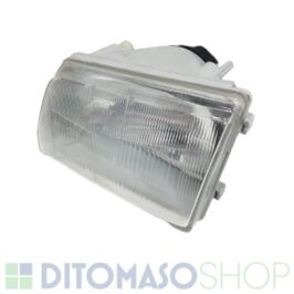 FARO DESTRO H4-R2 PARABOLA GRIGIA PER FIAT 500 09/1992>04/1998 OE 7658225