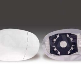 VETRO SPECCHIO SX C/PIASTRA ASF PER FIAT BRAVO 01/2007-/CROMA 2005-/DELTA 2008-