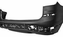 PARAURTI POSTERIORE PRIMED DOPPIO SCARICO A SX C/FORI MODANATURE LATERALI +TRACCE PDC PER BMW X3 F25 01/2014> [OE 51127389886]