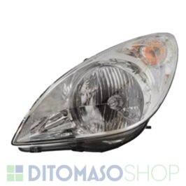 FARO SX H4 C/MOTORINO+OSCURATORE FANALINO ARANCIO PER HYUNDAI i20 01/2008> OE 6208H8