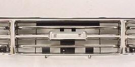 GRIGLIA RADIATORE CROMATA PER ISUZU D-MAX 01/2007>01/2008 4WD [OE 8980124782]