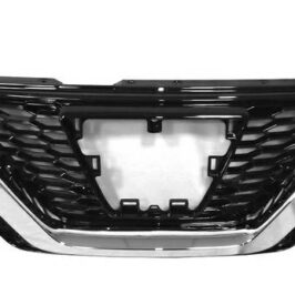 GRIGLIA RADIATORE CROMATA-NERO LUCIDO PER NISSAN QASHQAI 06/2017> [OE 62310HV00A]