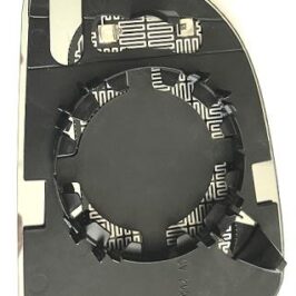 VETRO SPECCHIO DX TERMICO AZZURRATO C/PIASTRA PER AUDI Q3 01/2011>