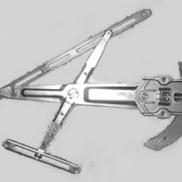ALZACRISTALLO MANUALE DX PER PIAGGIO PORTER 01/1992> [OE 6981087Z01]