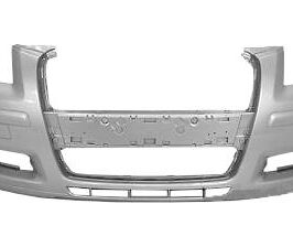 PARAURTI ANTERIORE PRIMERIZZATO C/FORI LAVAFARI PER AUDI A3 5PORTE 09/2003-06/2008/A3 3PORTE 09/2005-06/2008 [OE 8P4807105AGRU]