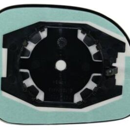 VETRO SPECCHIO DX C/PIASTRA PER FIAT PANDA 2009-