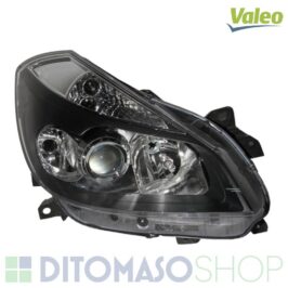 FARO DESTRO 2H1-H7 NERO ELETTRICO PER RENAULT CLIO 12/2007> VALEO OE 7701070492