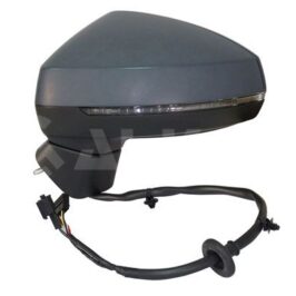 RETROVISORE SX ELETTRICO TERMICO PRIMERIZZATO ABBATTIBILE C/LANE ASSIST+LUCCIOLA PER AUDI A3 04/2012-/A3 05/2016- 3/5PORTE