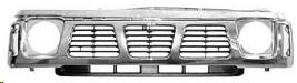 GRIGLIA RADIATORE CROMATA PER NISSAN PATROL GR 08/1993>08/1995 [OE 6231032J00]
