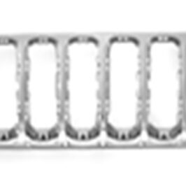 GRIGLIA CROM JEEP RENEGADE 03/14>