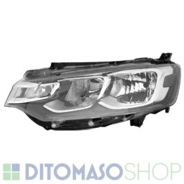FARO SINISTRO H7-H1 ELETTRICO NERO PER CITROEN C-ELYSEE 02/2017> OE 9817298480