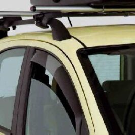 COPPIA BARRE TETTO ALLUMINIO  C/RAILING 110cm MODELLO OPEN