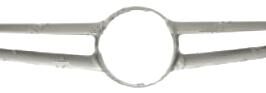 MODANATURA GRIGLIA RADIATORE GRIGIA PER MERCEDES CLASSE C W205 12/2013> OE A2058880260