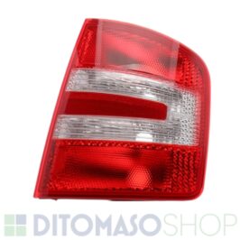 FANALE POSTERIORE DX BIANCO/ROSSO PER SKODA FABIA SW 04/2004>12/2006