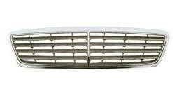 GRIGLIA RADIATORE CROMATA/GRIGIA PER MERCEDES CLASSE C W203 07/2000>05/2007-4 PROFILI [OE A2038800483]