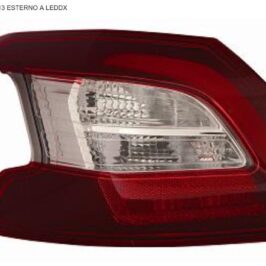 FANALE POSTERIORE DX ESTERNO A LED PER PEUGEOT 308 01/2013>04/2017 [OE 9677817580]