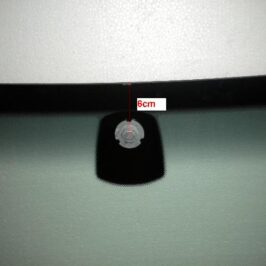 PARABREZZA VERDE FASCIA GRIGIA+VIN+BASETTA 6CM PER BMW S3 E92 COUPE' 10/2006> OE 51317192979