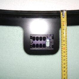 PARABREZZA INCAPSULATO VERDE RISCALDATO C/SENSORE+FINESTRELLA S/SERIGRAFIA PER MINI COUNTRYMAN 09/2010-