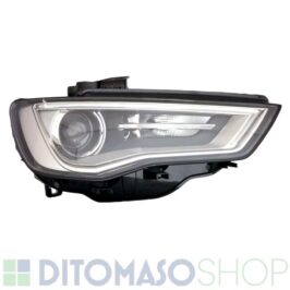 FARO DESTRO BIXENO D3S GRIGIO C/MOTORINO PER AUDI A3 3-5PORTE 04/2012> OE 8V0941044C
