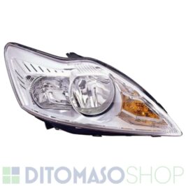 FARO DESTRO H1-H7 CROMATO C/MOTORINO PER FORD FOCUS 04/2007>12/2010 OE 1521191