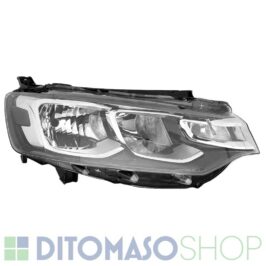 FARO DESTRO H7-H1 ELETTRICO NERO PER CITROEN C-ELYSEE 02/2017> OE 9817297880