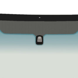 PARABREZZA INCAPSULATO VERDE C/FASCIA+VIN PER FORD FIESTA 01/2009> OE 4034207