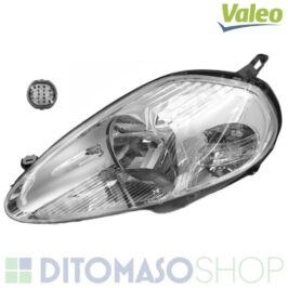 FARO SINISTRO H4 SPINETTA BIANCA C/MOTORINO PER FIAT GRANDE PUNTO 09/2005> VALEO OE 51701593