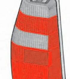 FANALE POSTERIORE SX FUME' PER FIAT DUNA SW-FIORINO 11/1987> MOD. CARTO