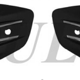 KIT GRIGLIE PARAURTI ANTERIORE DX+SX C/PROFILI CROMATI+PDC PER RENAULT CLIO 01/2019> [OE 263313657R]