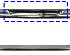 CORNICE GRIGLIA RADIATORE CROMTA PER PEUGEOT PARTNER-RANCH 01/2015> OE 9810964880