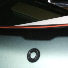 PARABREZZA INCAPSULATO VERDE C/FASCIA GRIGIA+SENSORE 1PIN PER PORSCHE CAYMAN-BOXTER 2005>