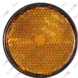 CATADIOTTRO 60 MM ARANCIO CPERNO DI FISSAGGIO