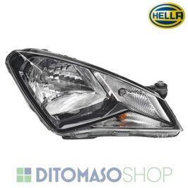 FARO DX H4 C/MOTORINO ELETTRICO PER SEAT MII 01/2012>  HELLA