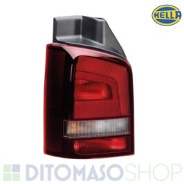 FANALE POSTERIORE SX BIANCO/ROSSO/FUME' PER VW TRANSPORTER T5 01/2009>12/2014  1PORTA  HELLA [OE 7E5945095F]