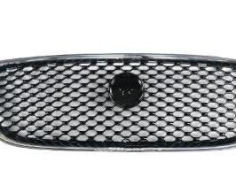 GRIGLIA RADIATORE NERA LUCIDA C/CORNICE CROMATA PER JAGUAR XE 03/2015> OE T4N5782