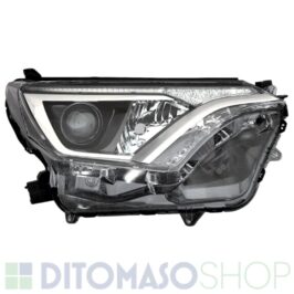 FARO DX HIR2 A LED C/MOTORINO ELETTRICO PER TOYOTA RAV4 01/2016> PARABOLA NERA [OE 81170-42650]
