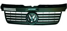 GRIGLIA RADIATORE NERA PER VW TRANSPORTER T5 09/2003>12/2008 TUV [OE 7H0853653]