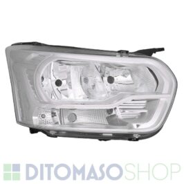 FARO DESTRO H7-H15 CROMATO C/MOTORINO PER FORD TRANSIT 01/2013> OE 1877025