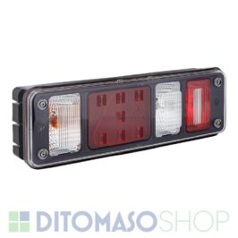 FANALE POSTERIORE SX UNIVERSALE AUTOCARRO TECNOLOGIA IBRIDA 24V OE 1529570