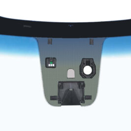 PARABREZZA VERDE ACUSTICO C/FASCIA BLU+SENSORE+CAMERA+RILEVAMENTO NEBBIA PER KIA SPORTAGE 01/2016-