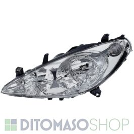 FARO SINISTRO H7-2H1 ELETTRICO C/FENDINEBBIA PER PEUGEOT 307 08/2001>08/2005 MODELLO VALEO OE 6204Z2
