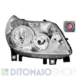 FARO DESTRO H7-H15 8PIN DRL C/MOTORINO PER CITROEN JUMPER-FIAT DUCATO-PEUGEOT BOXER 06/2011> OE 1368639080