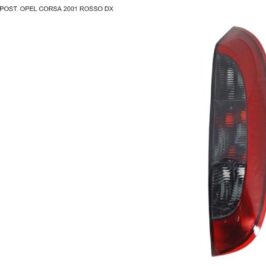 FANALE POSTERIORE DX ROSSO PER OPEL CORSA C 10/2000> OE 1222057