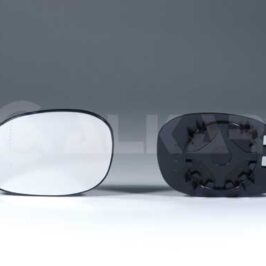 VETRO SPECCHIO SX C/PIASTRA ASF PER CITROEN C2 10/2002-/C3 04/2002-/C3 PLURIEL 05/2003-/XARA PICASSO 11/1999-/PER PEUGEOT 206 08/1998>