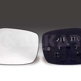 VETRO SPECCHIO SX ASF C/PIASTRA ATTACCO RETTANGOLARE PER TOYOTA YARIS 01/2006>12/2010