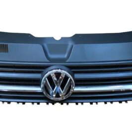 GRIGLIA RADIATORE NERA C/1 PROFILO CROMATO PER VW MULTIVAN 01/2015> [OE 7E5853653C]