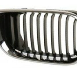 GRIGLIA RADIATORE DX CROMATA/NERA PER BMW SERIE 3 E46 09/2001> TUV [OE 51137030546]